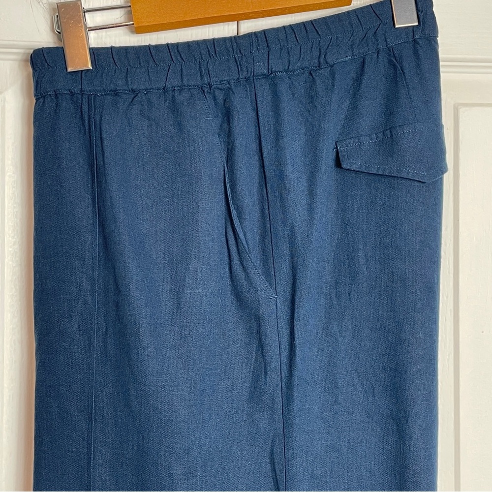 ULLA POPKEN Linen/Viscose Chic Casual Pants  NEVER WORN - Picture 6 of 13